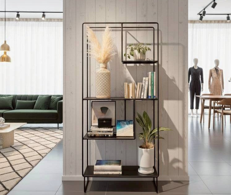 SteelShelf1 幅70㎝【アイアン丸棒シェルフ】丸棒13φ 店舗什器/モダンインテリア