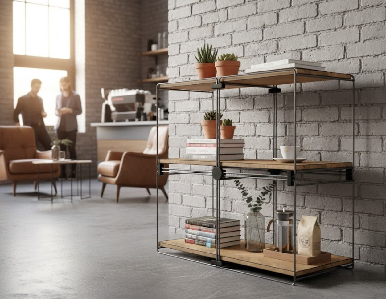 CUSTOM CUBE SHELF