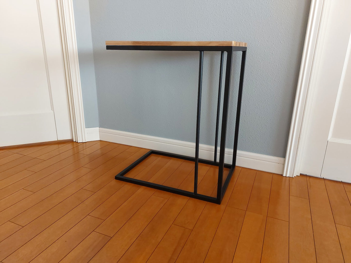 Side　Table　幅50㎝　【アイアン＆ウッド】インダストリアルなサイドテーブル／モダンリビング／店舗什器／モダンインテリア