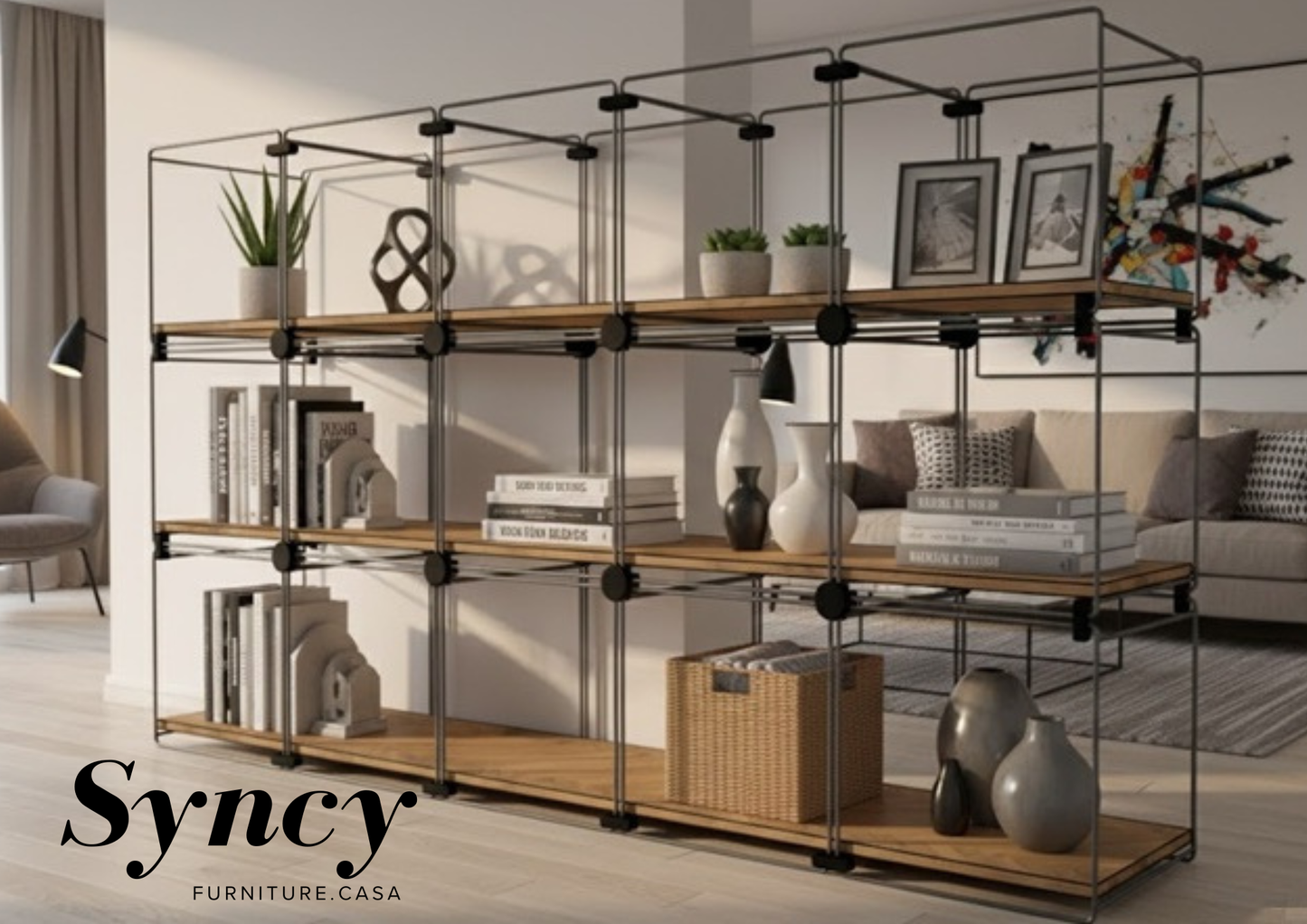 Custom　Cube　Shelf350×350×350　4Cube
