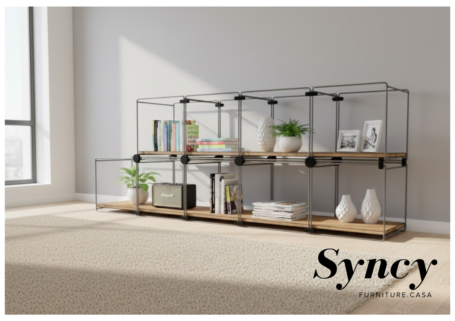 Custom　Cube　Shelf350×350×350　4Cube